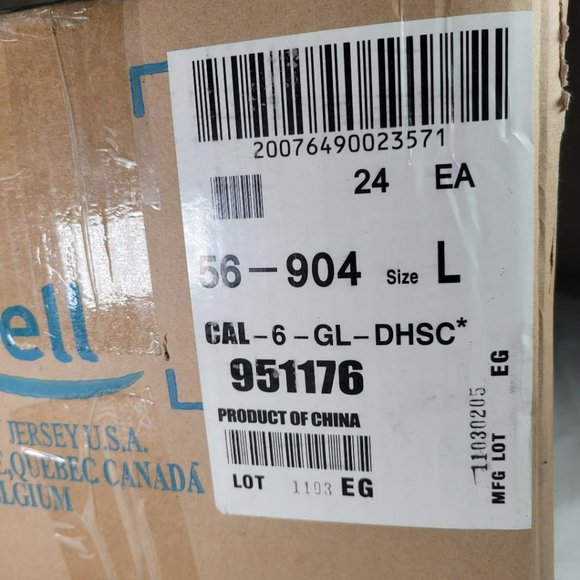 CPP Ansell 56-904 Large WASHABLE Chemical Splash Resistant PVC Apron Coat PPE - Picture 7 of 7